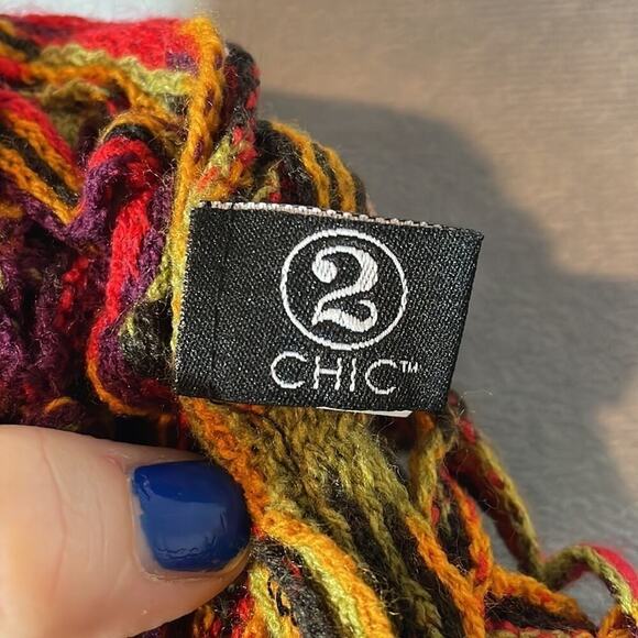 NWT colorful Infinity scarf from The Dry Sink, Highlands, NC - Picture 3 of 6